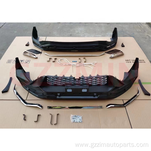 Fortuner 2021 front rear bodykit